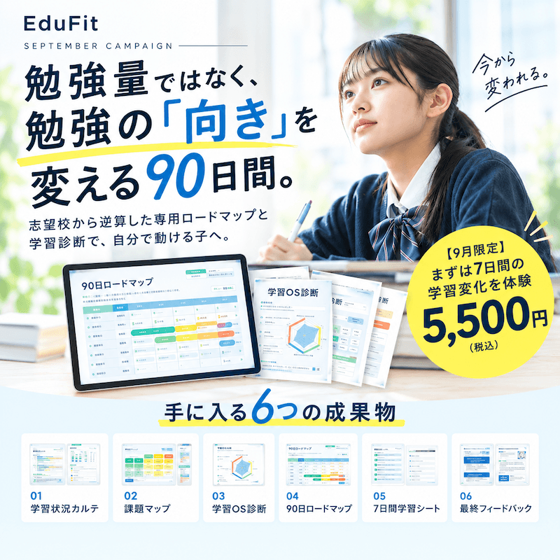 90日間伴走パック｜学習設計・自走支援プログラム